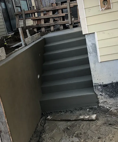 Concrete Step in Puyallup 